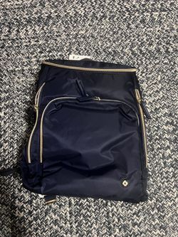 NWT Samsonite Mobile Solution Delux blue Backpack women