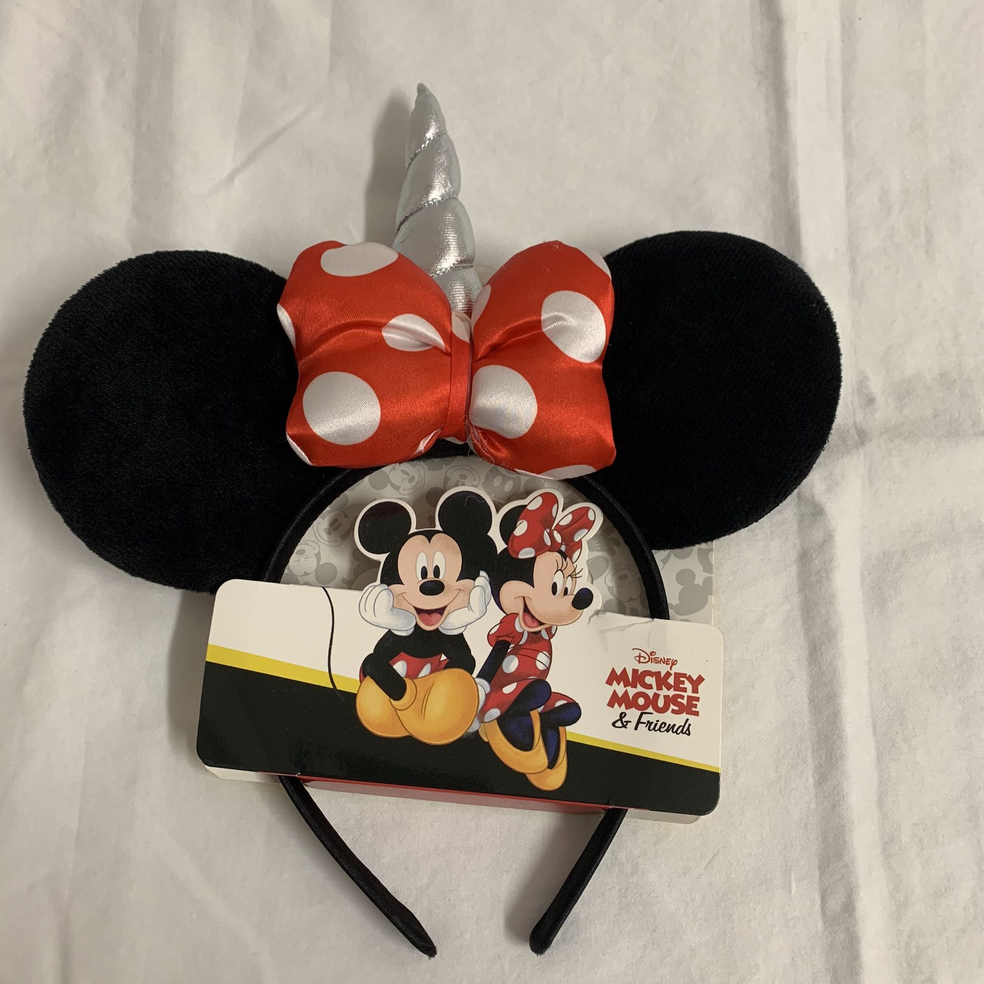 Girl's Disney MINNIE MOUSE Unicorn Ears - NWT