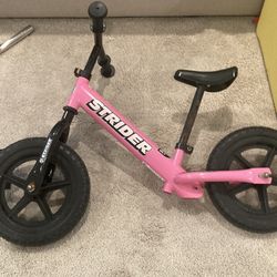 Strider toddler bike