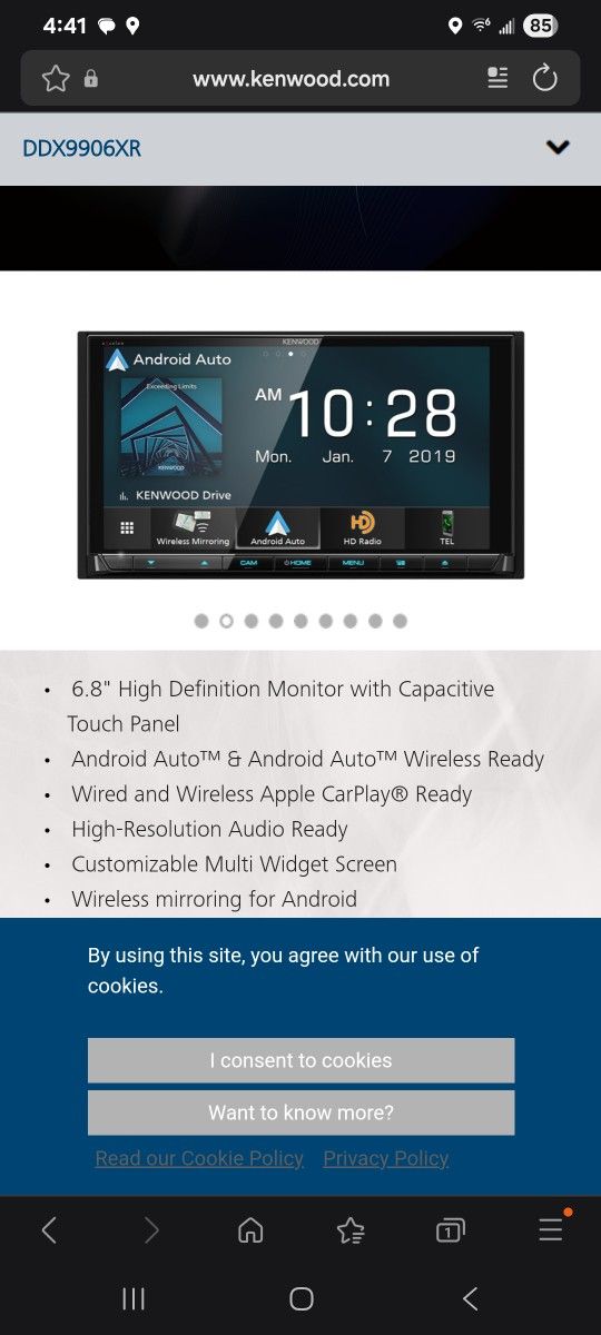Kenwood DDX9906XR