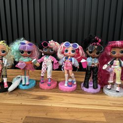 6 L.O.L. Teen dolls 