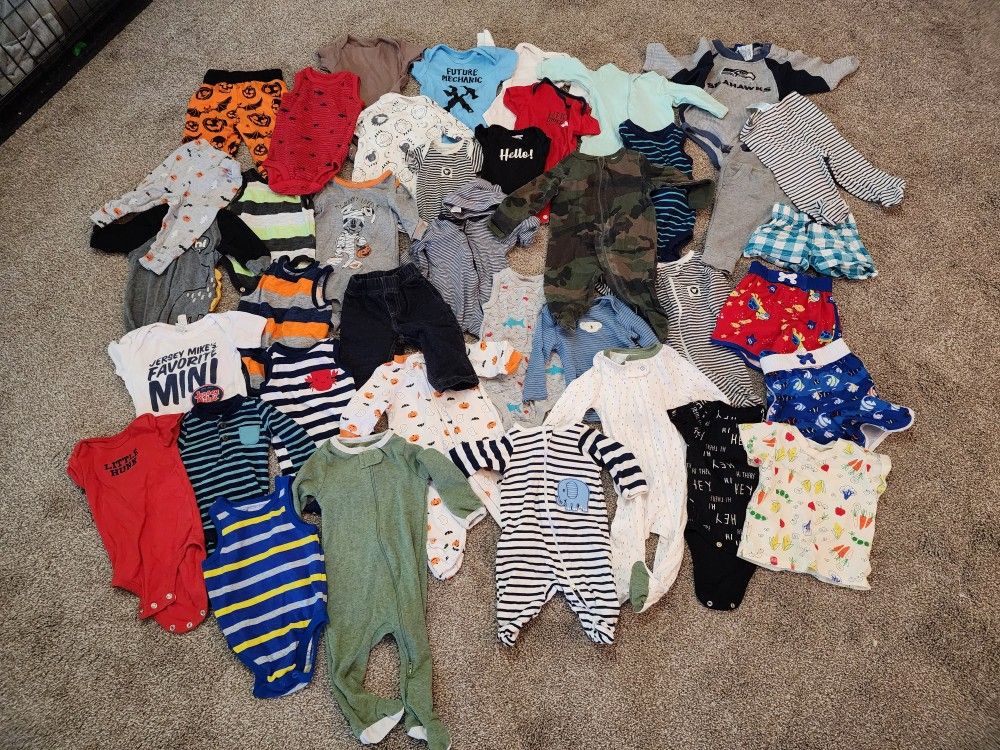 Boys 0-6 Mo. Cloths