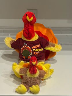Build -A-Bear Workshop Gobblin’ Turkey With Thanksgiving Day T-Shirt & Mini Turkey Set