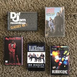 Vintage RAP HIP HOP Music Cassette Collection 