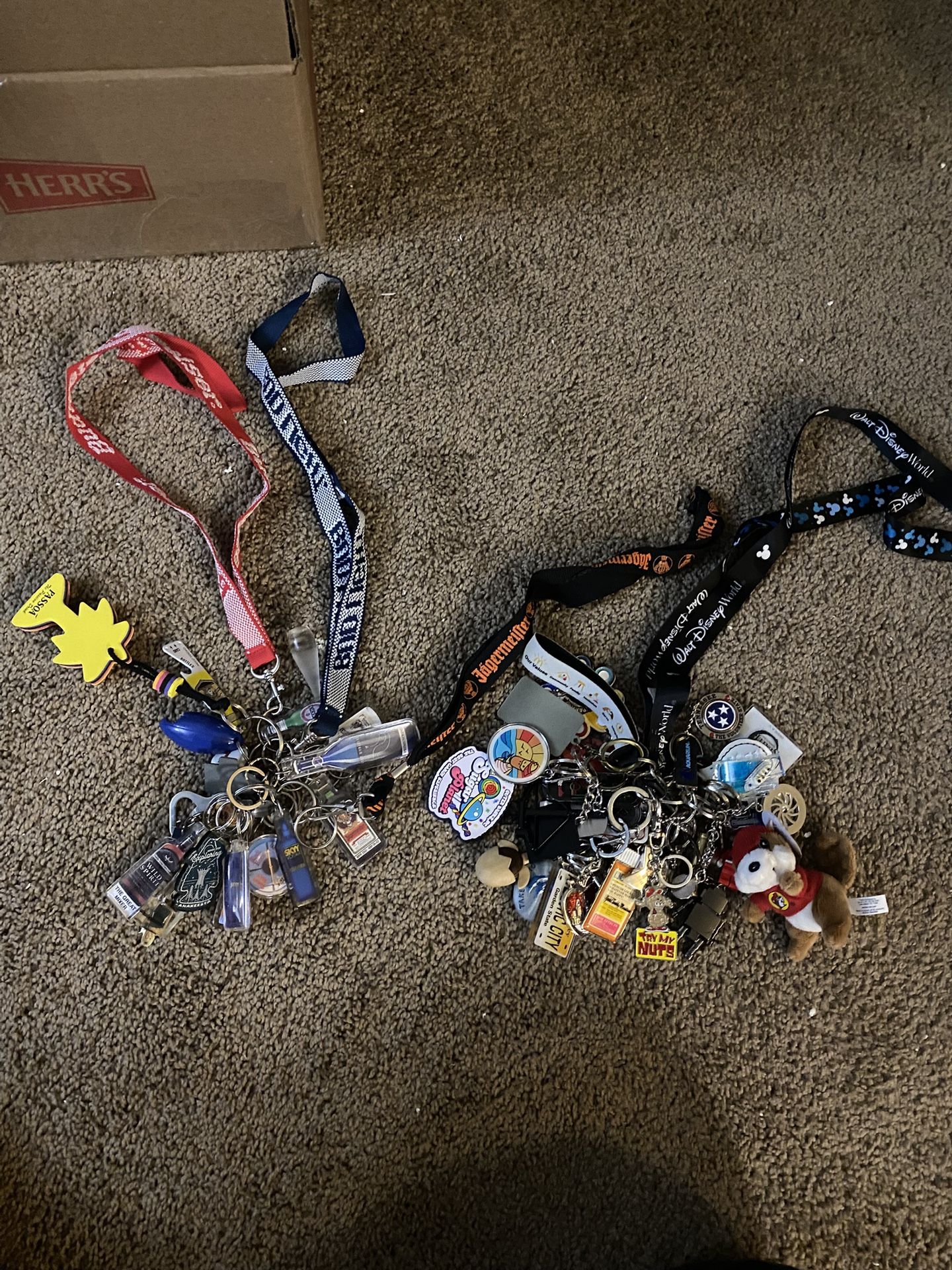 A Bunch Of Keychains