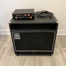 Ampeg 2x12 Bass Cab + Markbass Head – Pro Bass Rig 