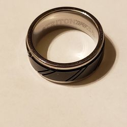 Triton Tungsten Carbide Male Wedding Band