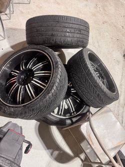4 / 22” rims