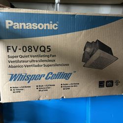 Ventilating Fan Whisper Ceiling Panasonic 