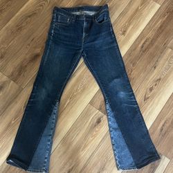 custom skinny flared jeans