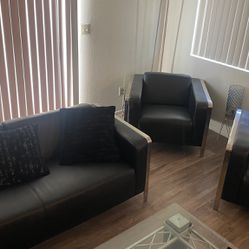 Lounge Sofa Set 3 Piece