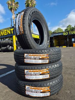 4 NEW TIRES ST225/75R15 ARROYO w/50k miles warranty $330+TAX all 4 FREE INSTALLATION and BALANCED !!