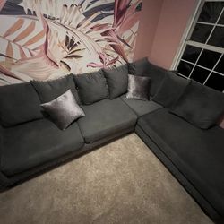 Gray Sectional 