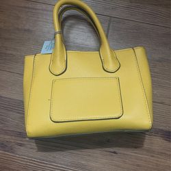yellow purse