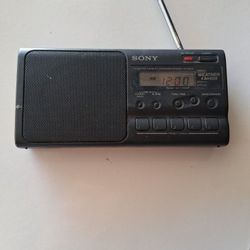 Sony ICF -M350S 3-Band FM//MW/SW  PLL Synthesized Radio Receiver