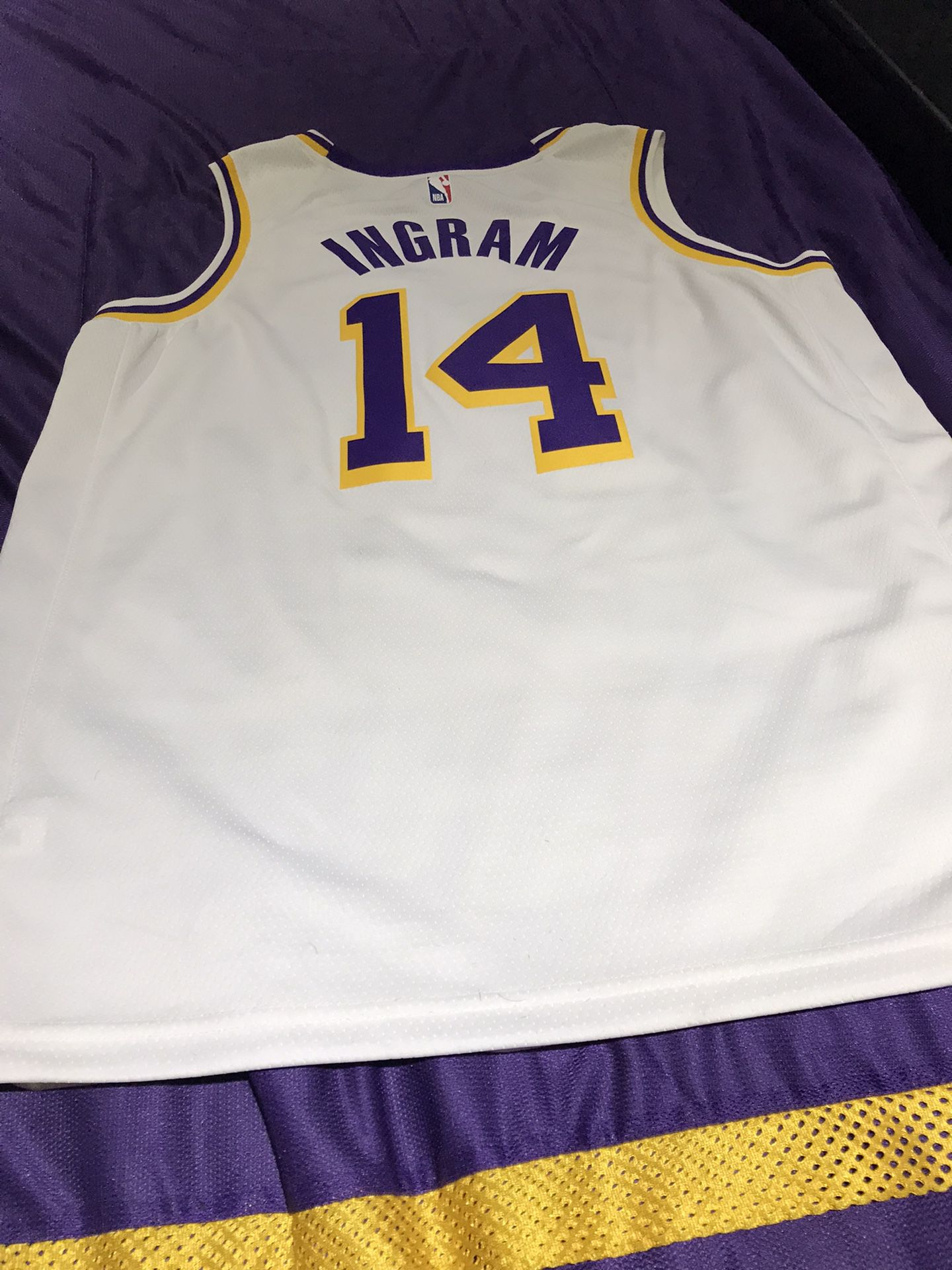 Lakers Swingman Brandon Ingram Jersey XL