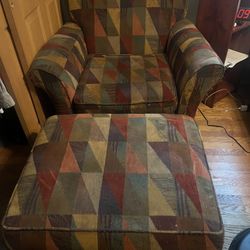Chair and Ottoman