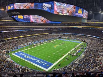 Parking pass for SoFi stadium for the LA CHARGERS
