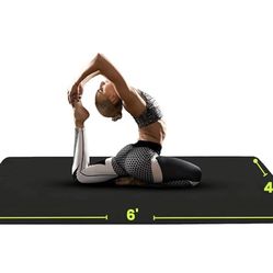 Extra Wide Yoga Mat (4x6) New!