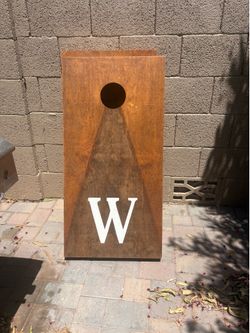 Wooden cornhole set- moving sale
