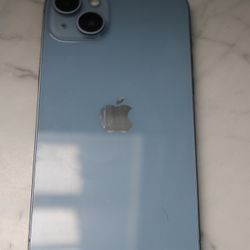 iPhone 14 Plus 128GB Sierra Blue / Unlocked / Cracked Glass But Works 