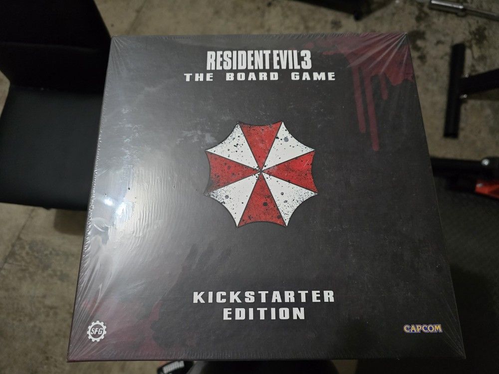 Resident Evil The Board Game Kickstarter Edition - New