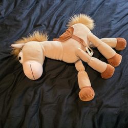 Huge Bullseye horse plush