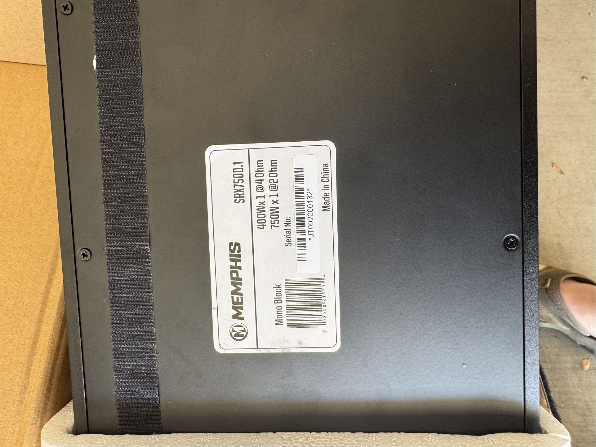 Memphis Audio SRX750D.1