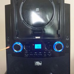 Cd Player Stereo,with Aux,karaoke Microphone 