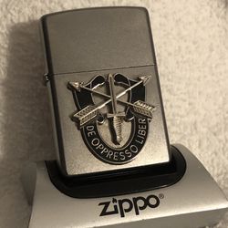 Special Forces Zippo Lighter “DE OPPRESSO LIBER “
