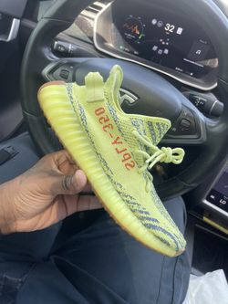 Yeezy 350 Simi Yellow Sz 9