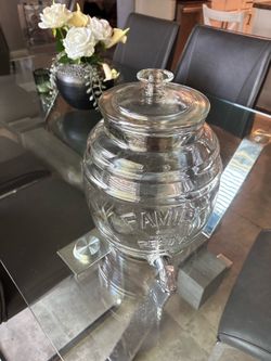 Glass jard 35.00