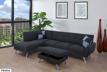 Sectional and Ottoman