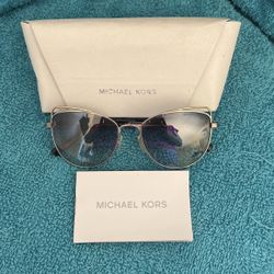 Michael Kors Cat Eye Sunglasses With Case