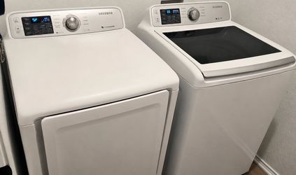 Samsung Smart Care washer and dryer