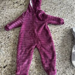 Purple Snow Suit 
