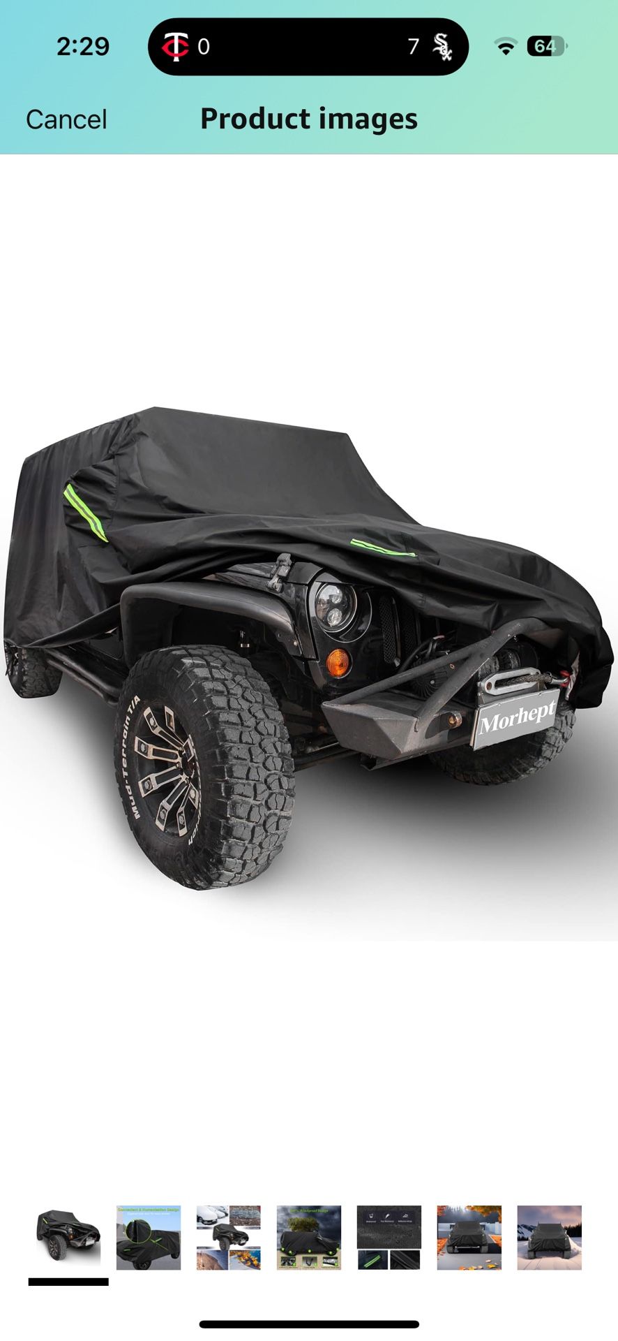 JL Jeep Cover
