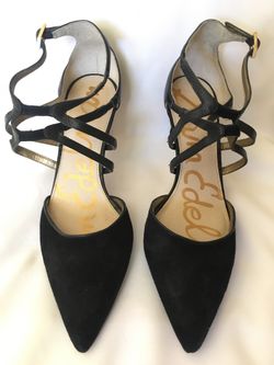 Sam Edelman heeled sandals 👠women color black sz 8