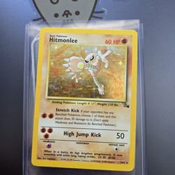 Hitmonlee Holo Fossil