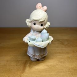 Precious Moments Mom You're My Special-Tea Porcelain Figurine Boxed 1998