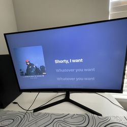 Crua Gaming Monitor 180hz