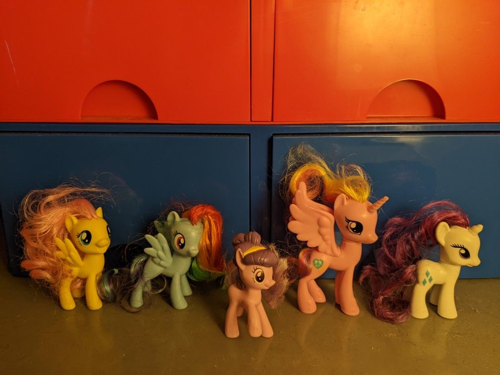 My Little Pony Brushable Figures