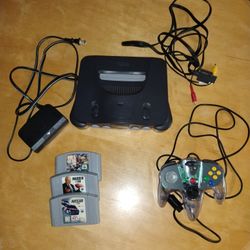 Nintendo 64 Gaming Console Set Bundle Lot N64 Game Unit Entertainment System 