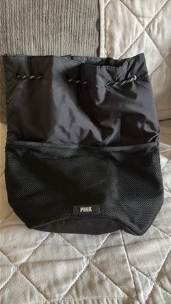 Black Drawstring backpack