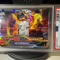🔥 JULIO RODRÍGUEZ PSA 10 – COSMIC SUPERNOVA 💥 ELITE SLAB 🔥