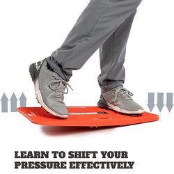 Pressure Plate For Improved Golf Game | Weight Shift Balance Board | Golf Teaching & Training Aid for Club Practice Equipment


