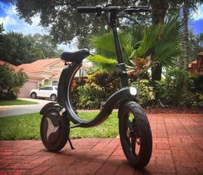 Cute Gyroor C2 Folding Super Small eBike– Refurbished -Perfect