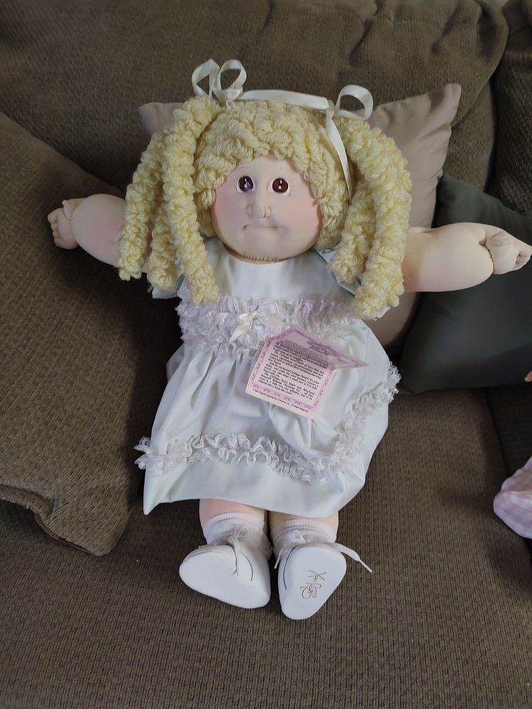 Cabbage Patch Doll Original Soft Sculpture