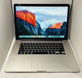Apple MacBook Pro 15” 2012 Retina 2.6Ghz Core i7 16GB 512GB OS CATALINA