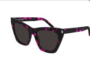 Yves Saint Laurent - YSL SL 214 KATE Sunglasses 009 Havana/Black (Discontinued)
